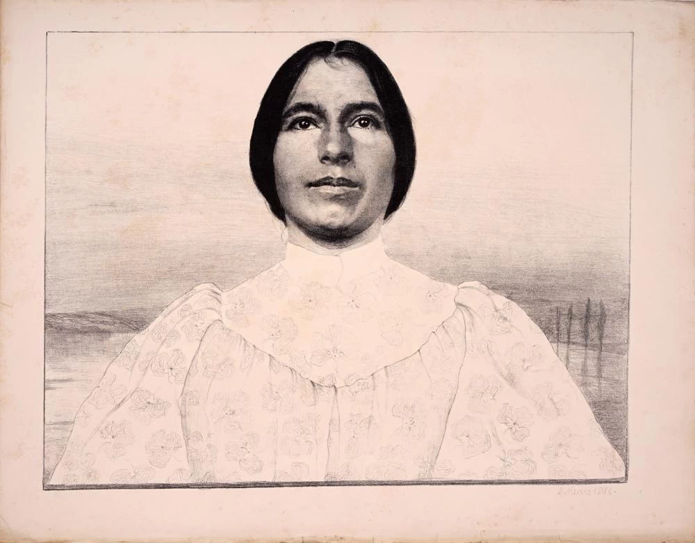 Ritratto di Emilie Mediz - Pelikan, 1895